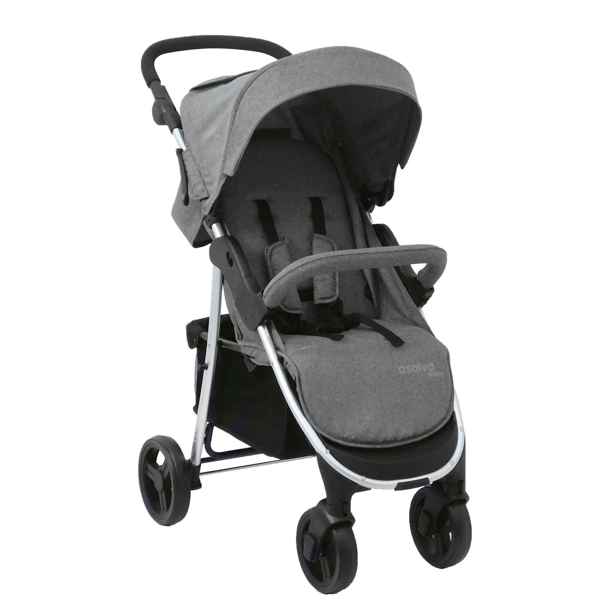 Carrinho de Passeio Cinza America Plus