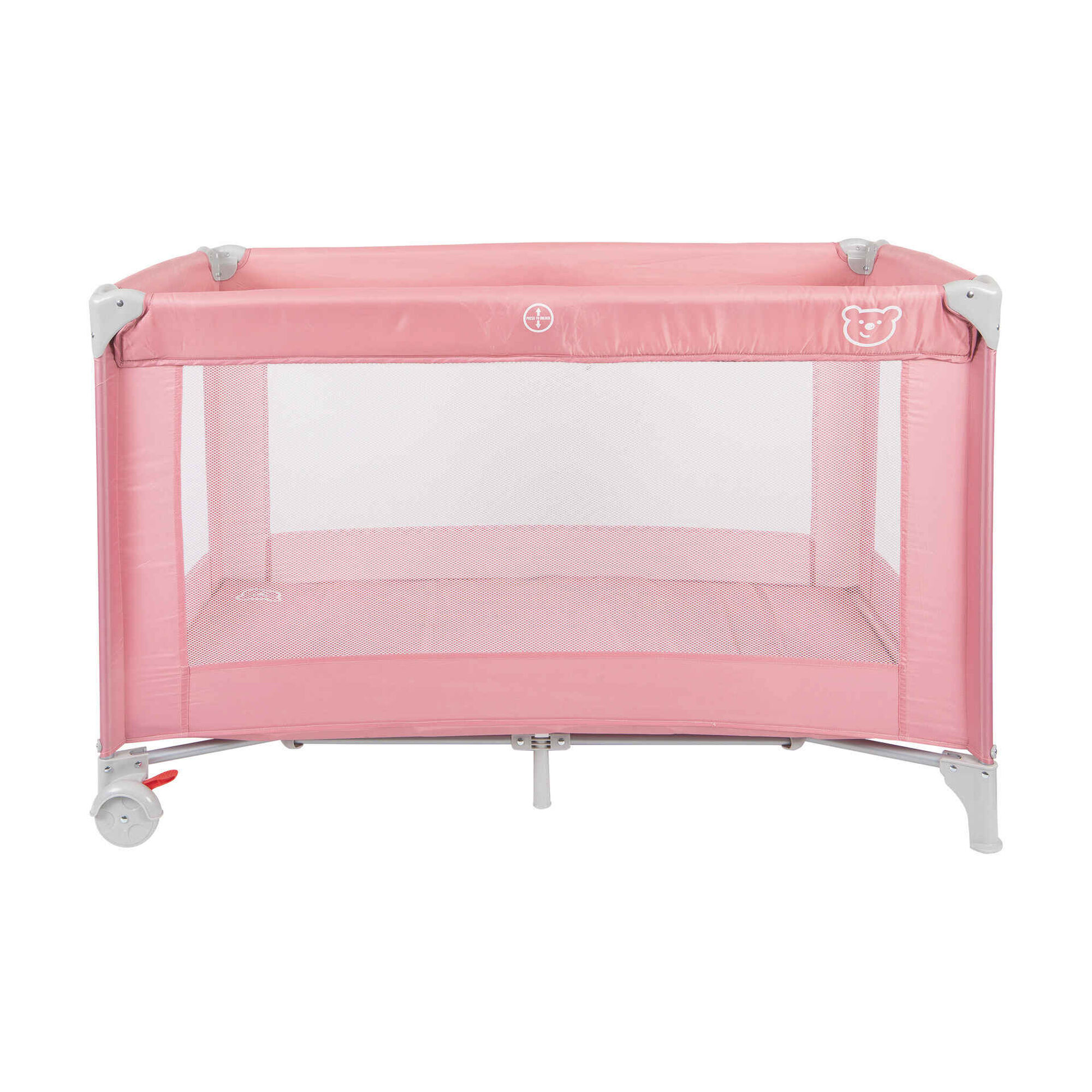 Cama de Viagem Rosa