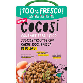Comida Semi-h&uacute;mida para c&atilde;o Adulto Frango Cocosi