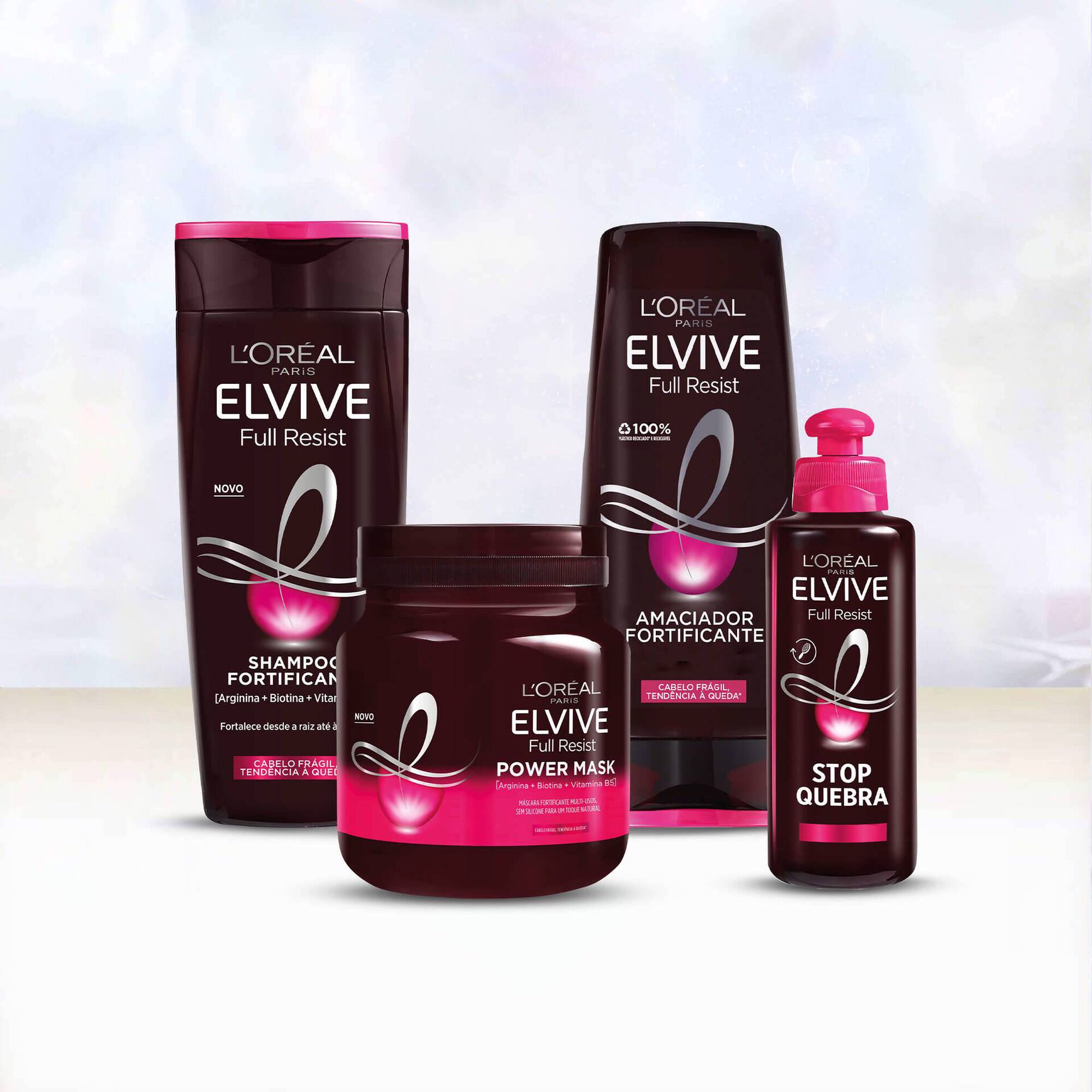 Rotina Cabelo Elvive Full Resist Rotina Cabelo Elvive Full Resist