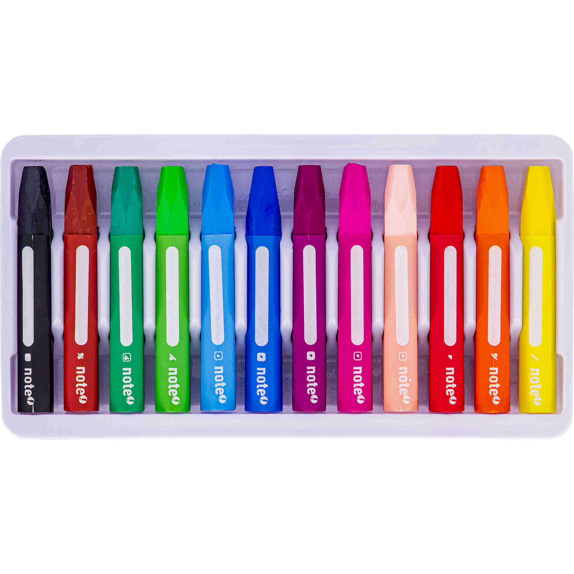 Conjunto 12 Past&eacute;is de &Oacute;leo Note!