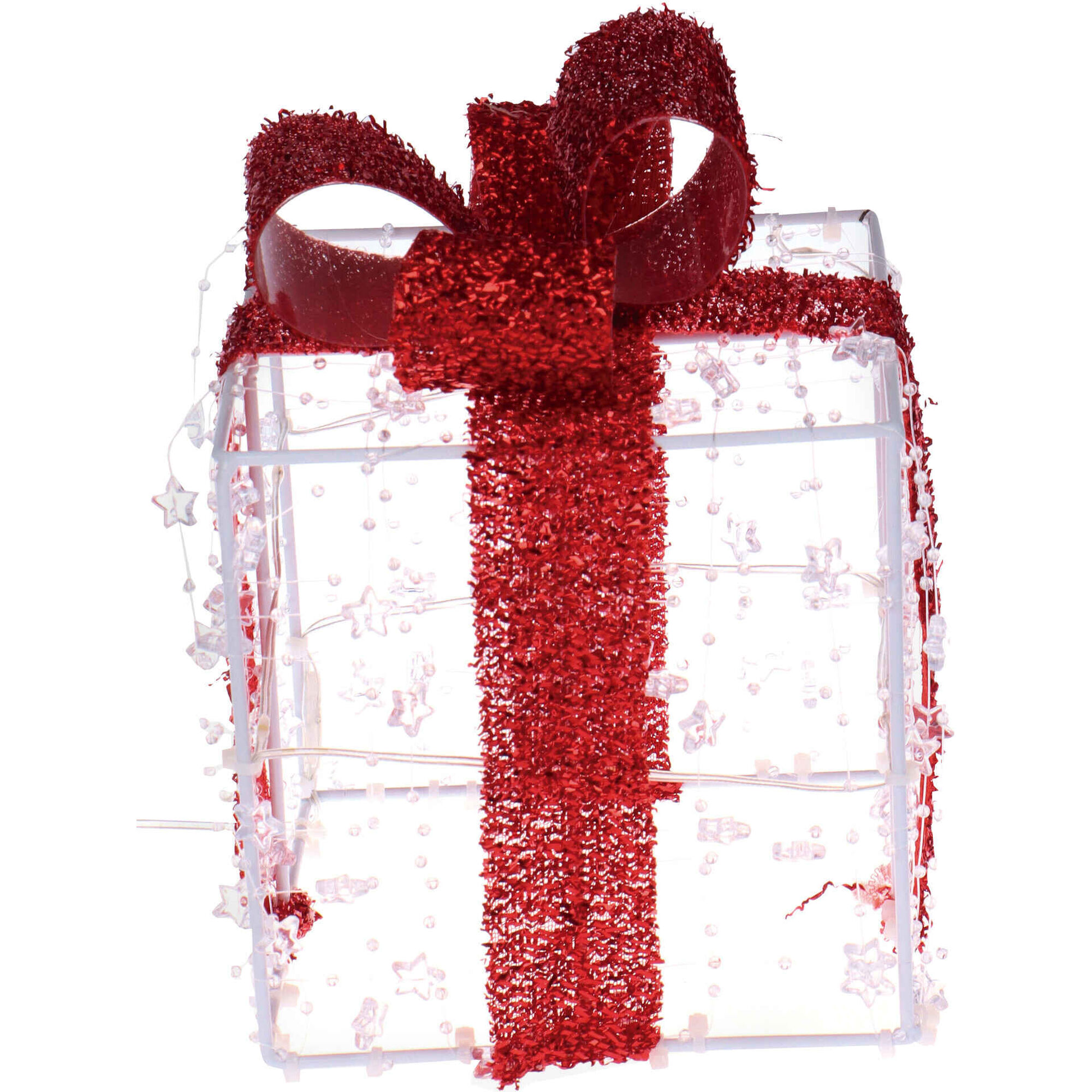 Presente Decorativo 16cm com Luz