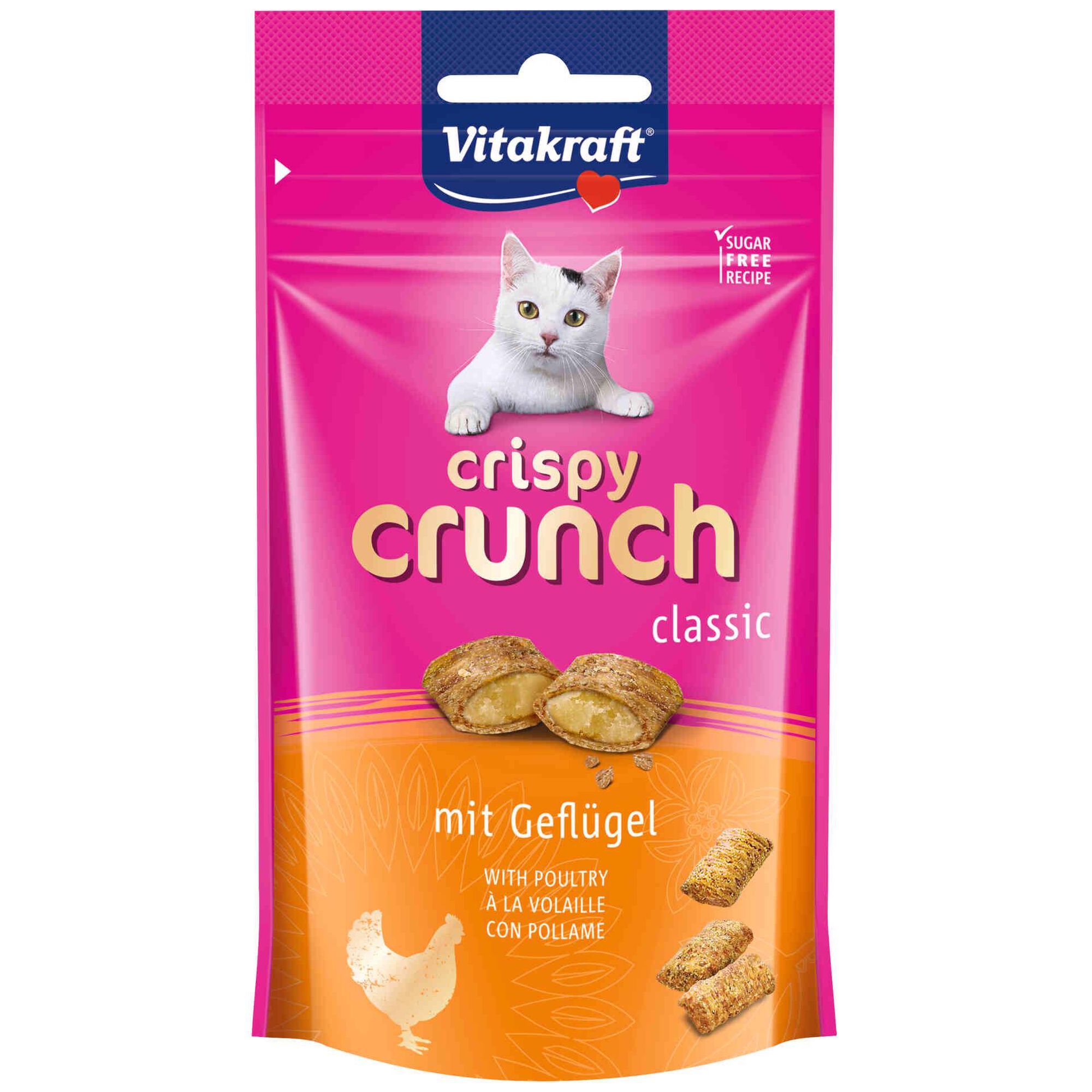 Snack para Gato Crispy Crunch Aves