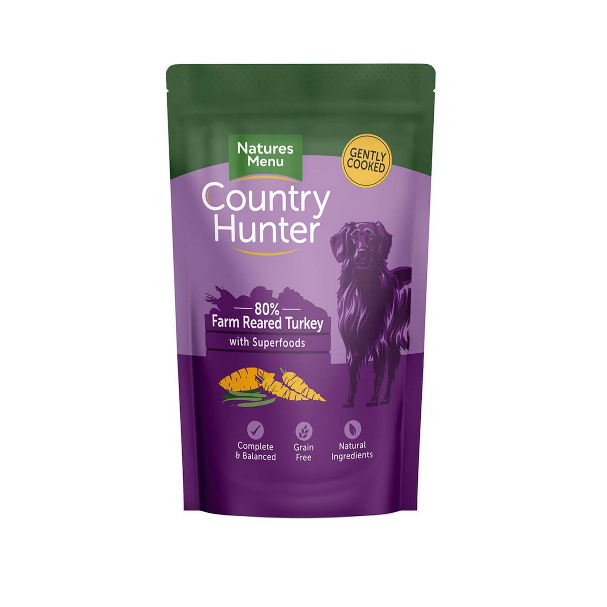 Comida Húmida para Cão Adulto Grain Free Peru Saquetas Comida Húmida para Cão Adulto Grain Free Peru Saquetas
