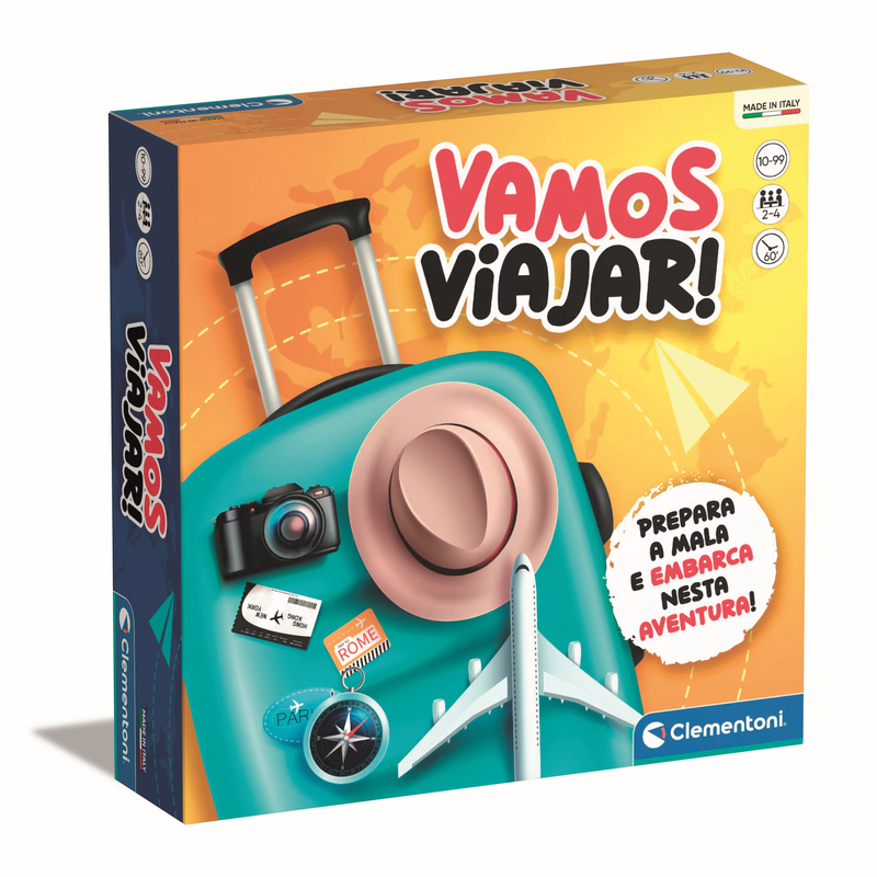 Clementoni - Jogo Vamos Viajar!