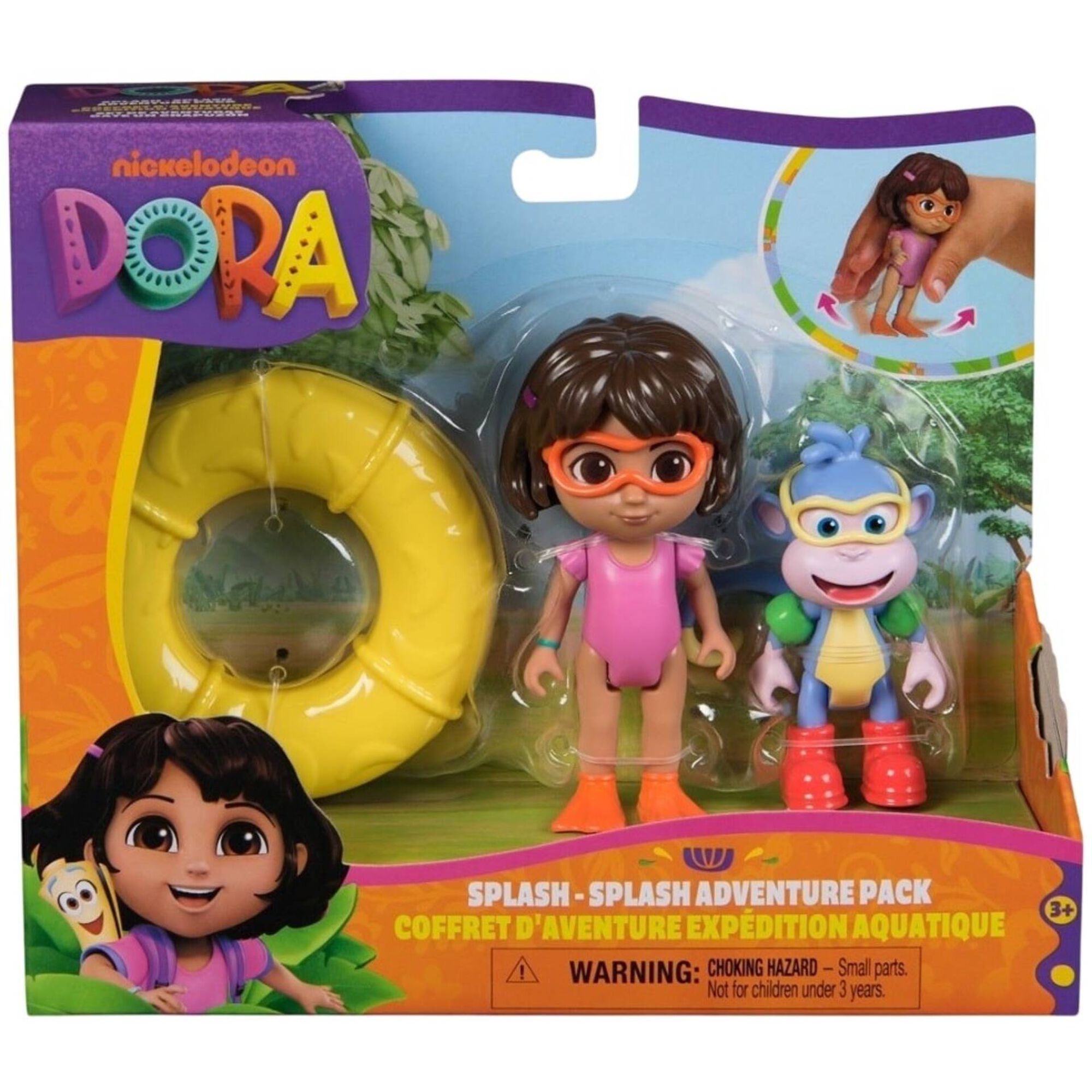 Conjunto de Aventura Splash Dora e Boots