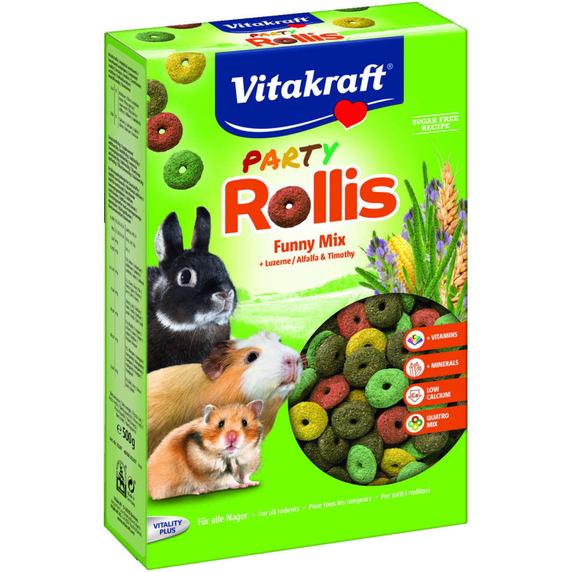 Comida para Roedor Rollis Party