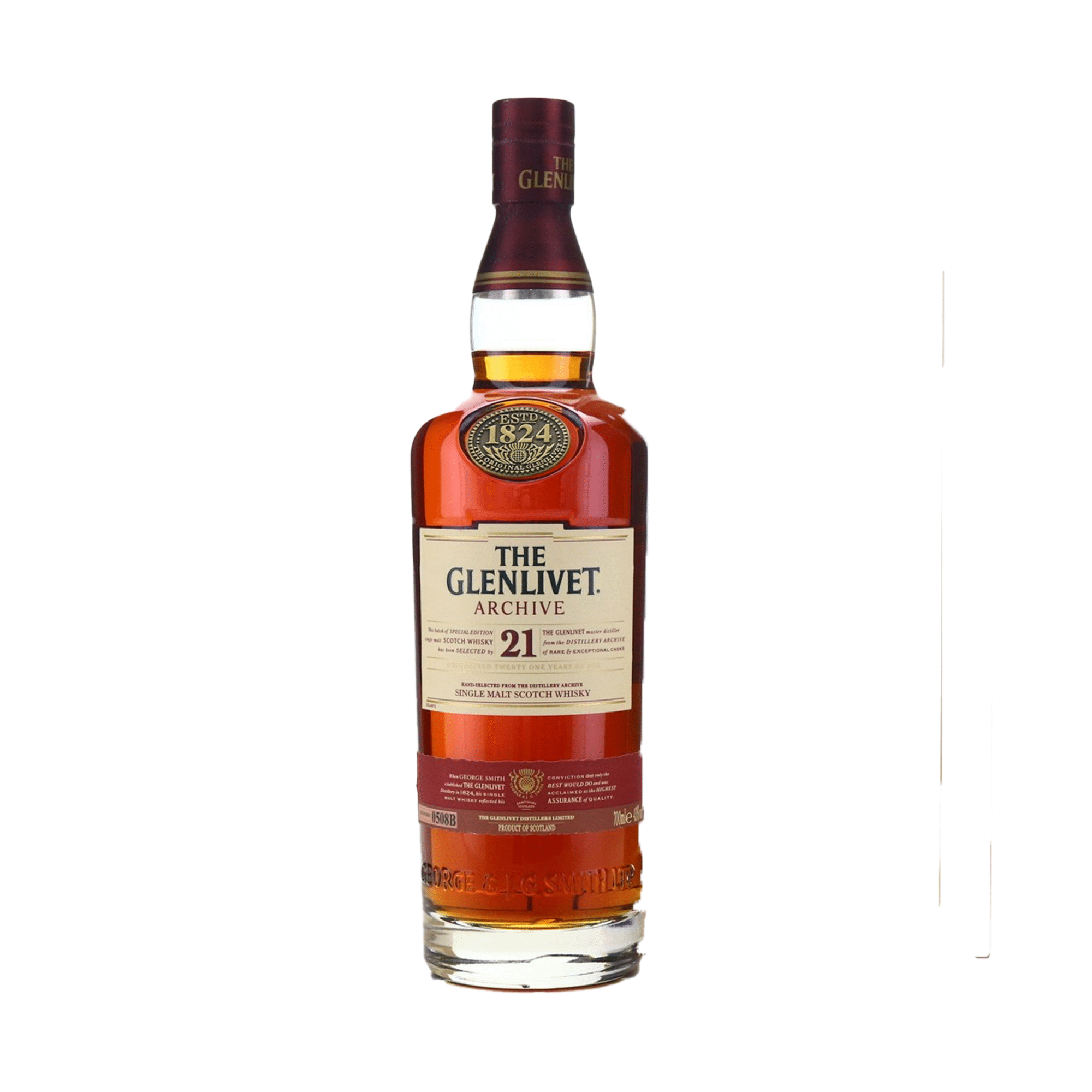 Whisky Glenlivet 21 Anos Malt