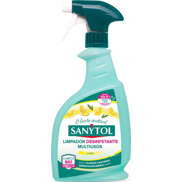 Multisuperfícies Spray Desinfetante Limão Sanytol
