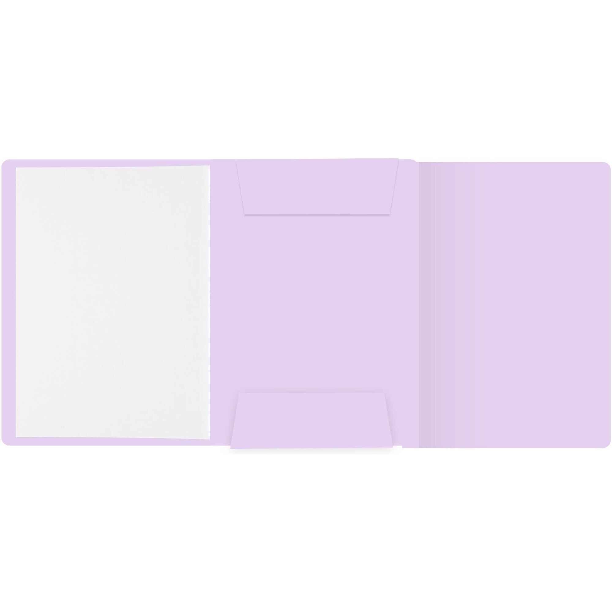 Caderno Agrafado A4 Pautado 2 em 1 Pastel (várias cores)