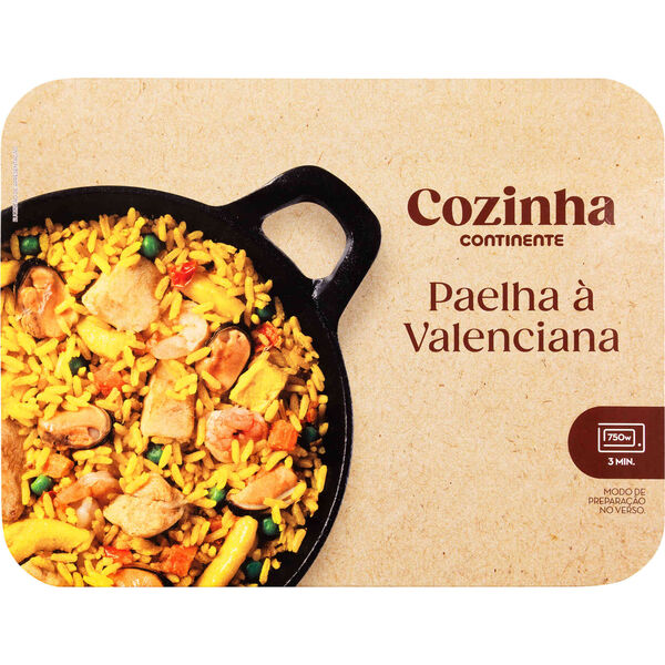 Paelha à Valenciana Cozinha Continente