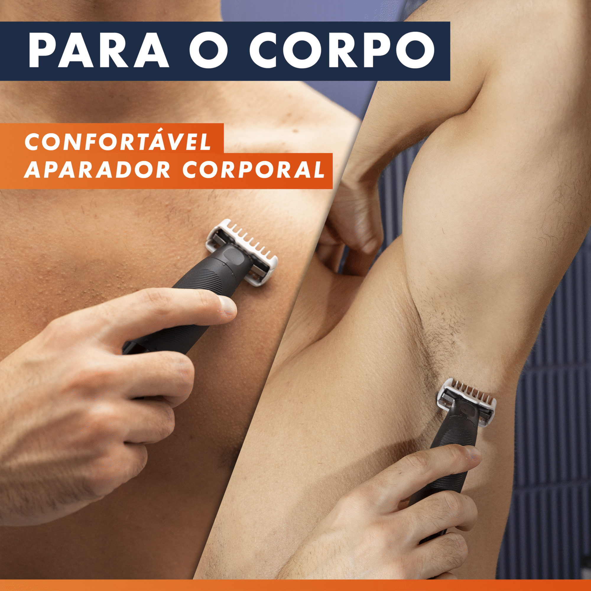 Aparador Barba All in One Rosto e Corpo Gillette Fusion