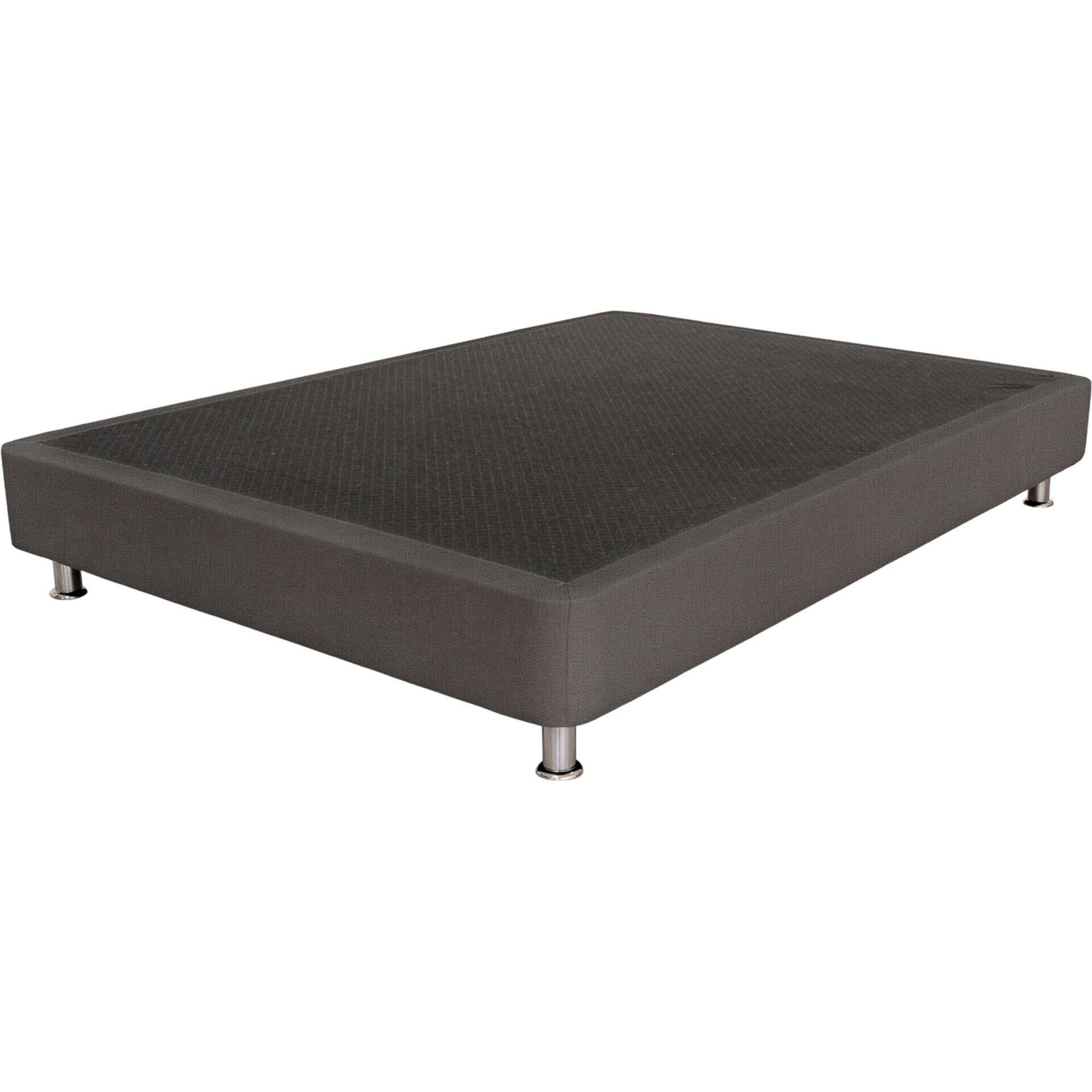 Sommier Nara Anthracite P&eacute;s Met&aacute;licos Dreamura