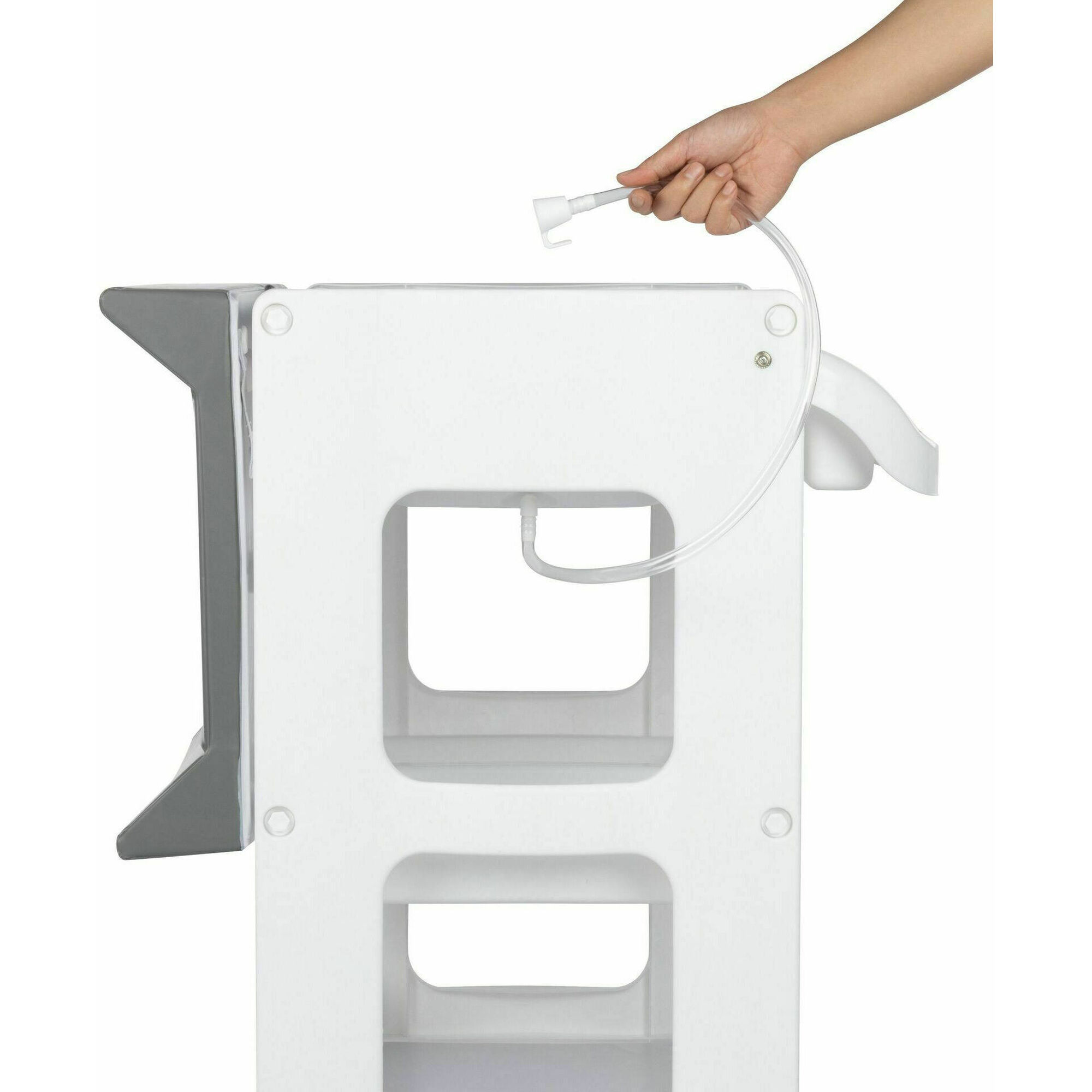 Banheira 3 N&iacute;veis Cinza Rosie Bebeconfort