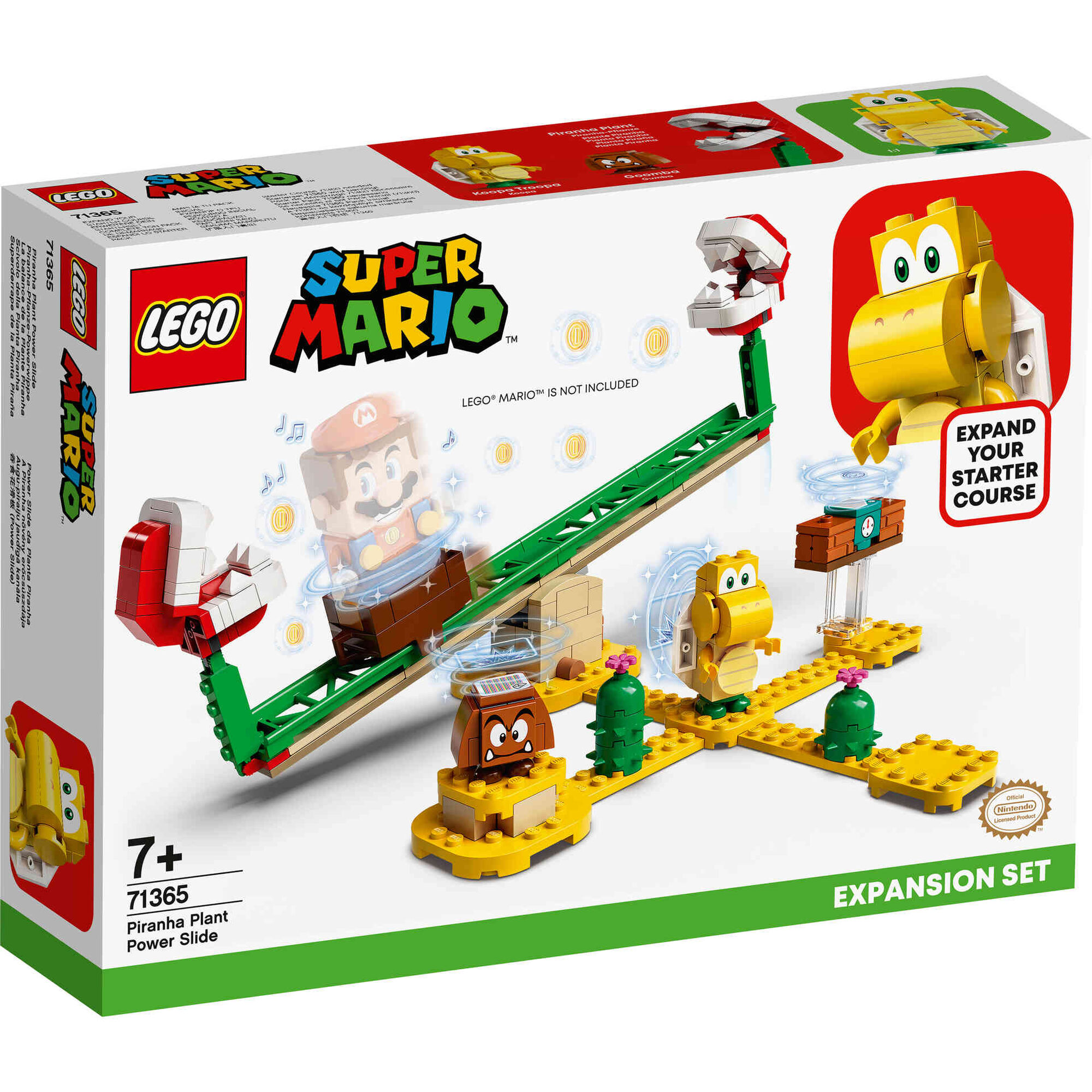 Set de Expansão: Power Slide da Planta Piranha - 71365 Set de Expansão: Power Slide da Planta Piranha - 71365