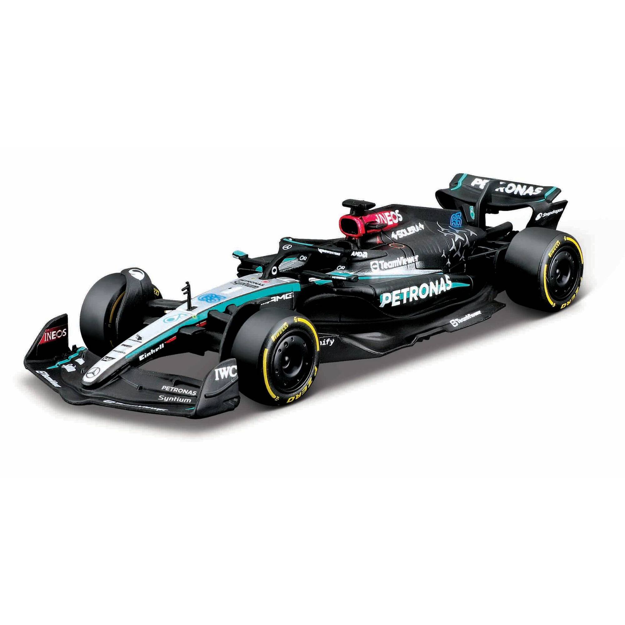 Carro Miniatura F1 Mercedes Bburago