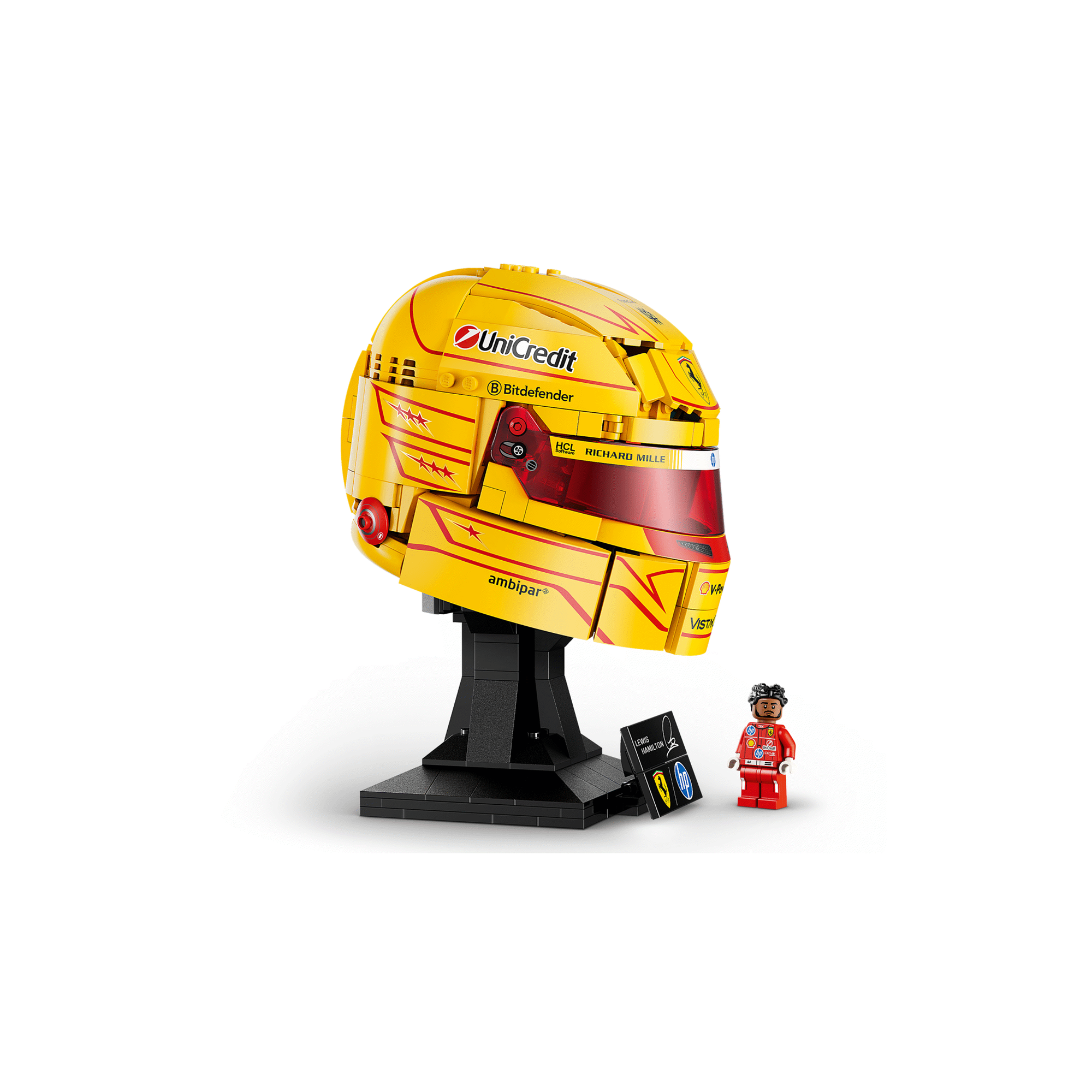 LEGO - Capacete Scuderia Ferrari HP de Lewis Hamilton - 43022