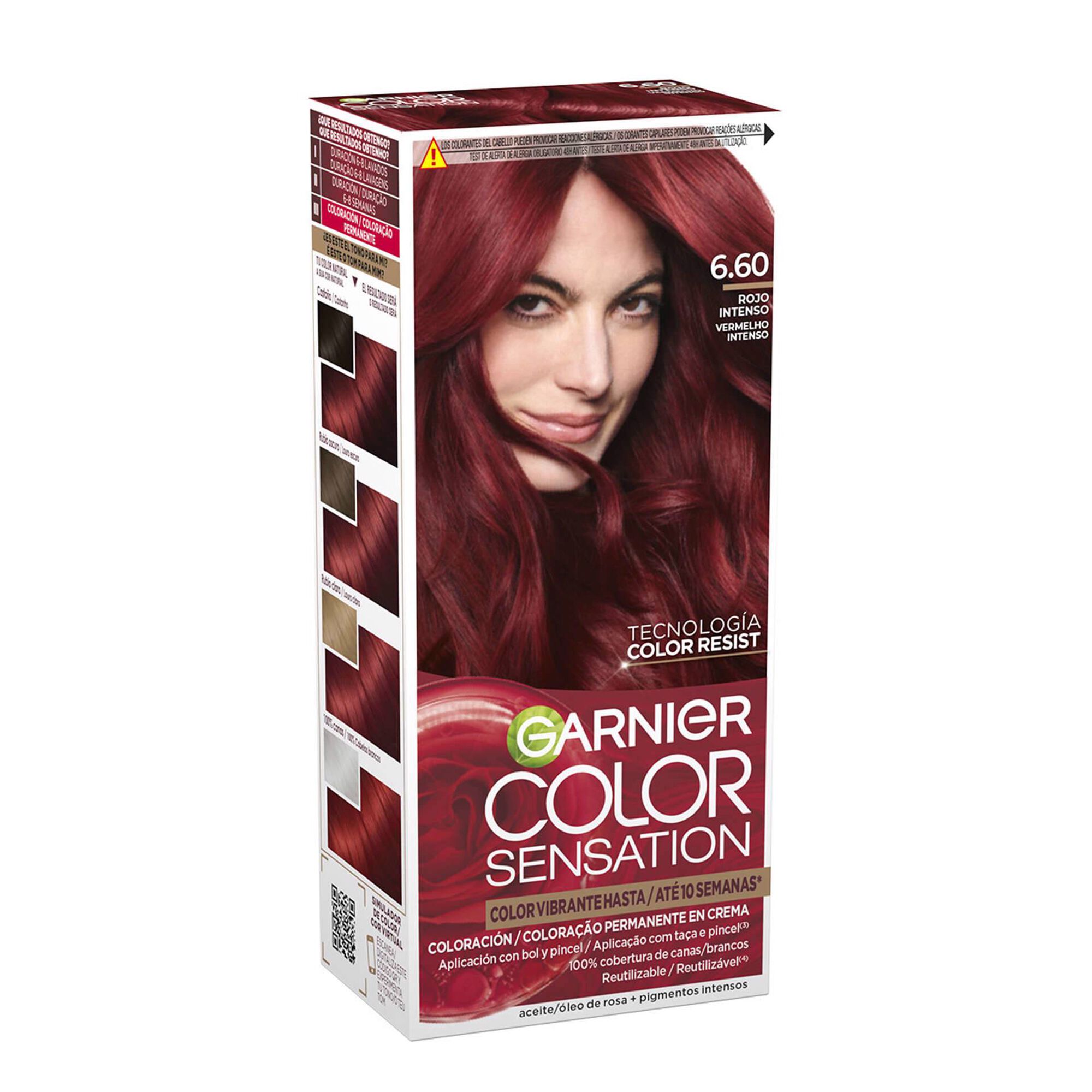 Coloração Permanente Color Sensation Vermelho Intenso 6.6