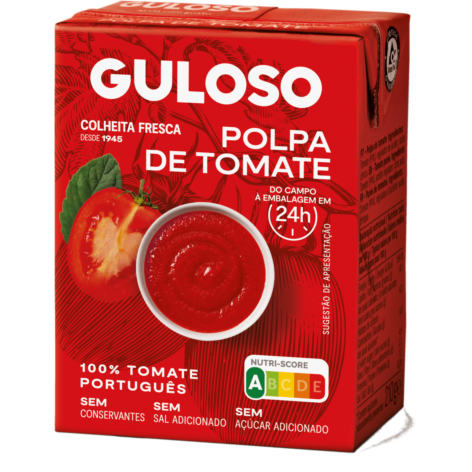 Polpa de Tomate Guloso