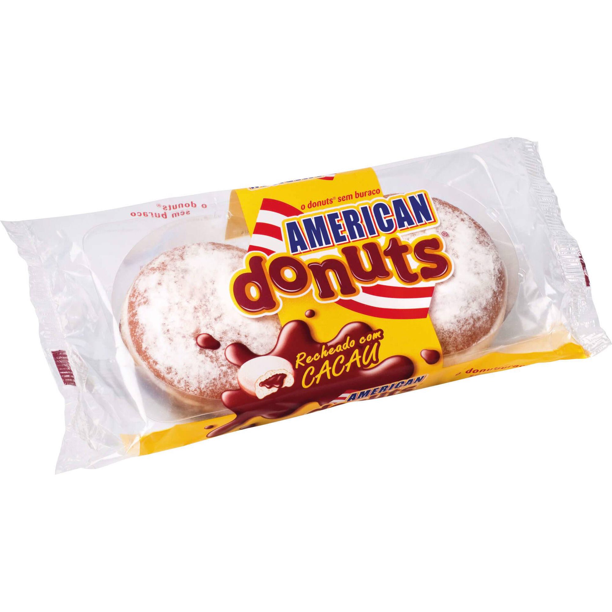 Bolo com Recheio de Cacau Americano