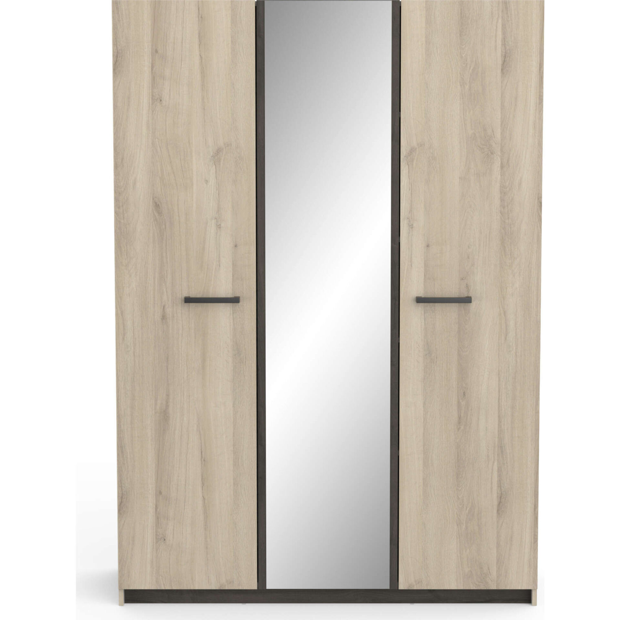 Roupeiro 3 Portas 134x51x192cm Carvalho Watson