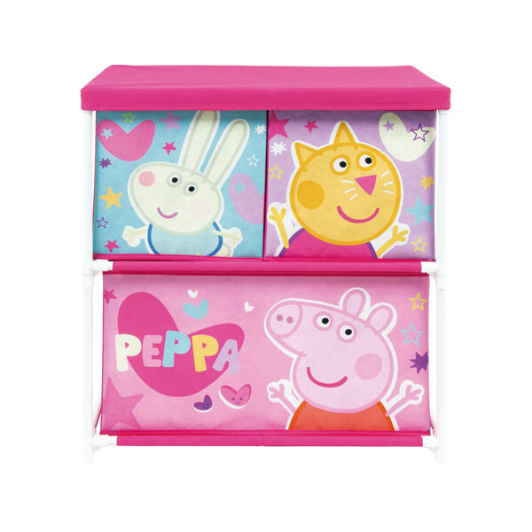 Estante com 3 Gavetas Peppa Pig Peppa Pig