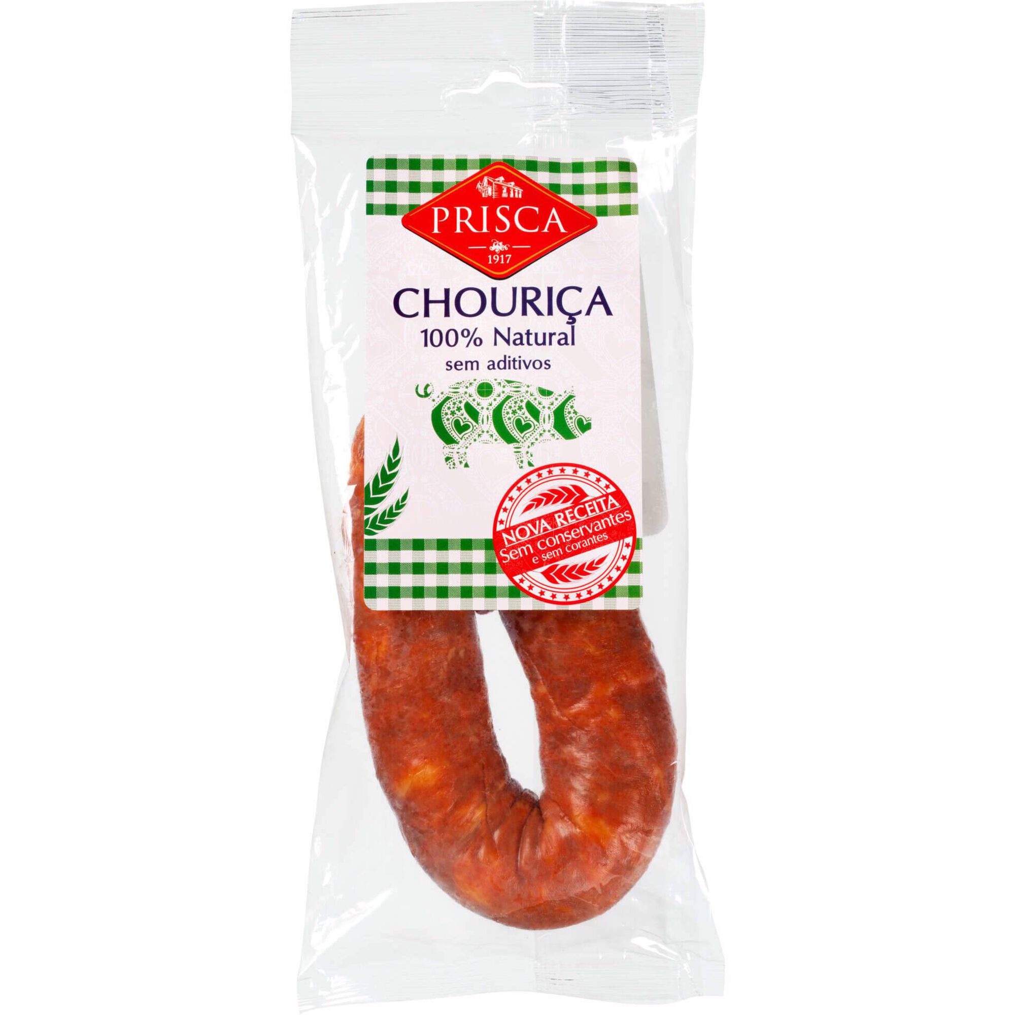 Chouri&ccedil;a 100 % Natural Sem Aditivos Prisca
