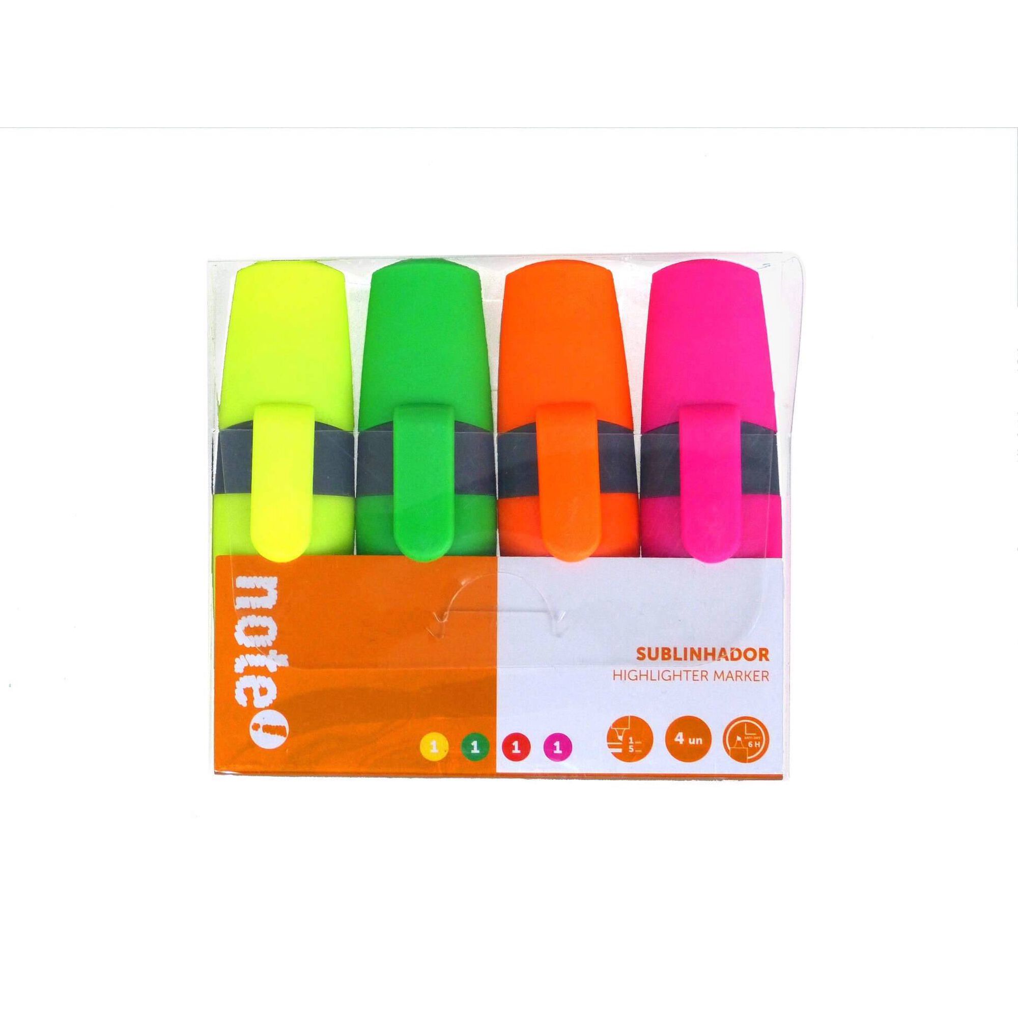 Sublinhador de Tinta Fluorescente