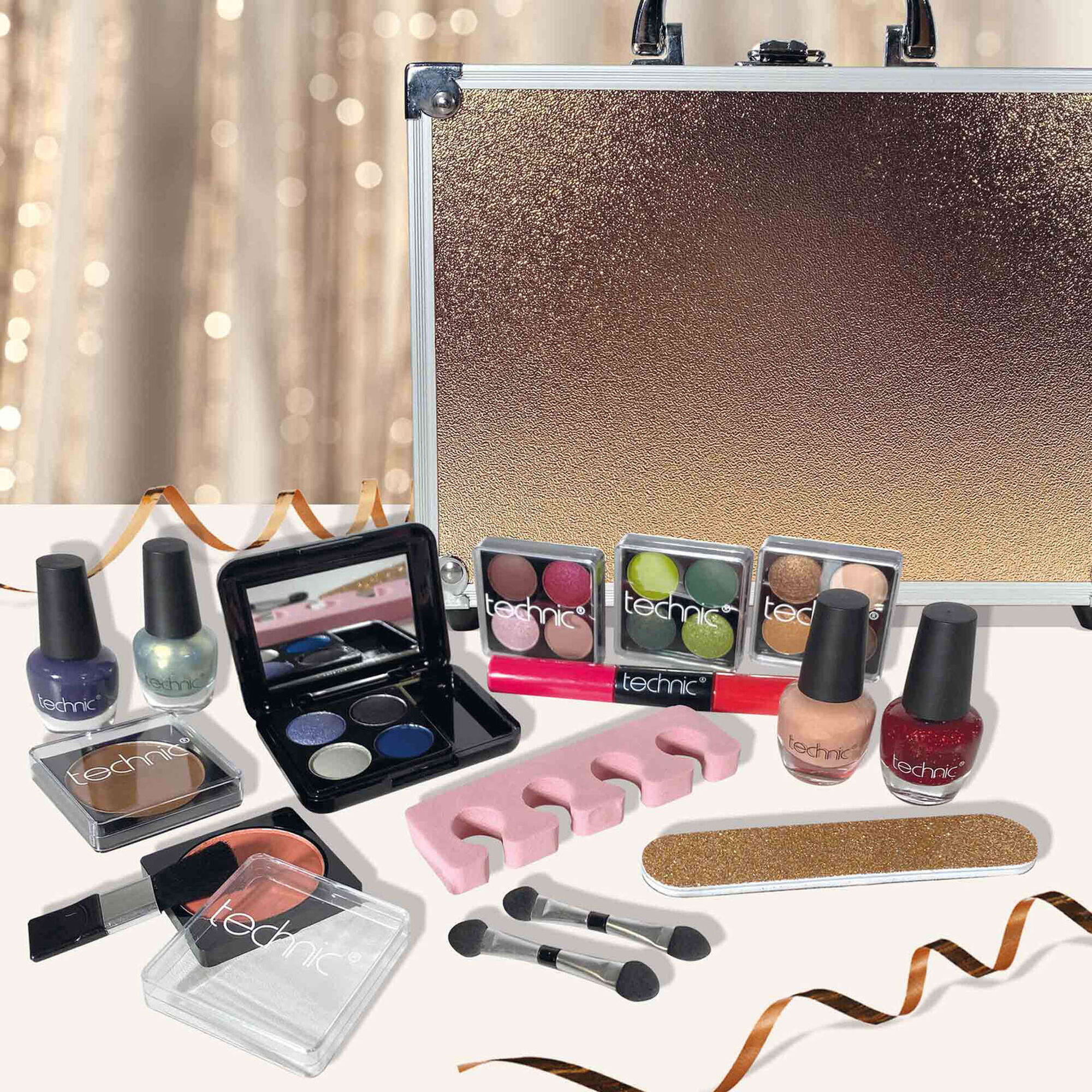 Mala de Maquilhagem Medium Rose Gold