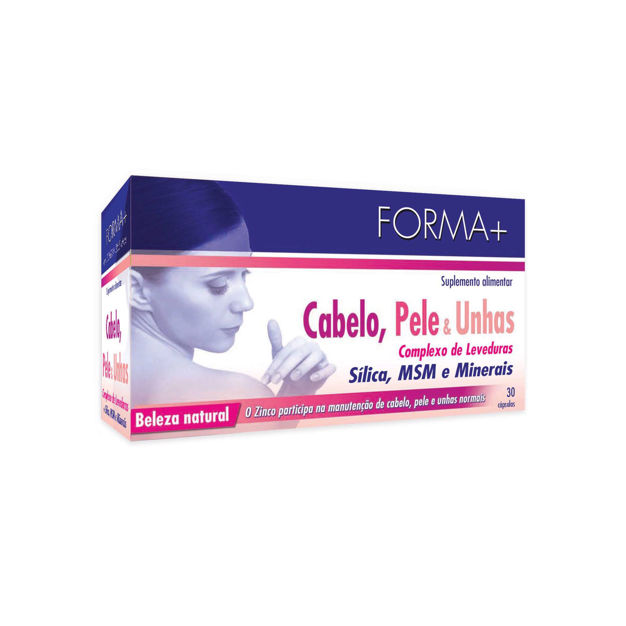 Forma Cabelo Unhas Cápsulas