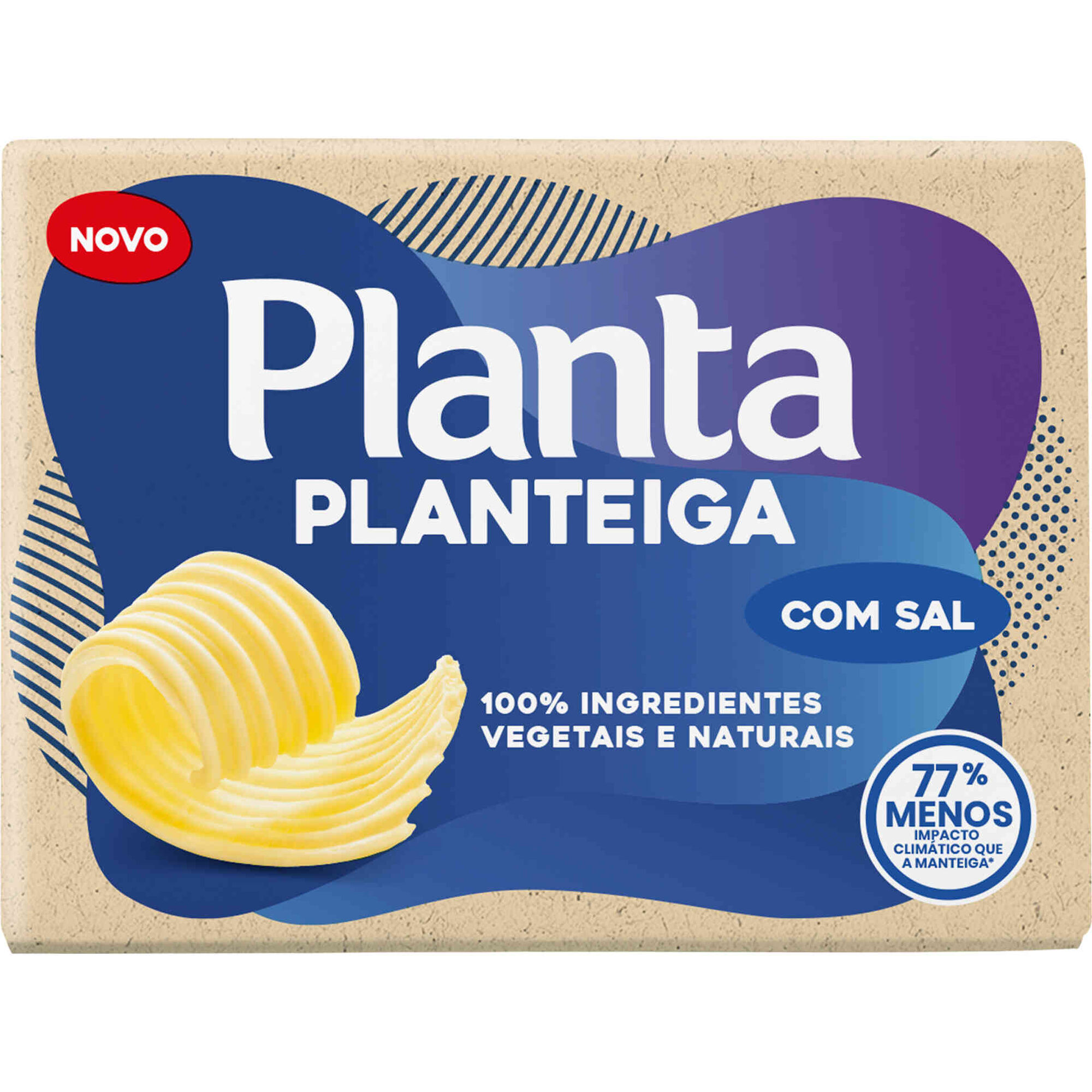 Creme para Barrar Planteiga com Sal Wrapper