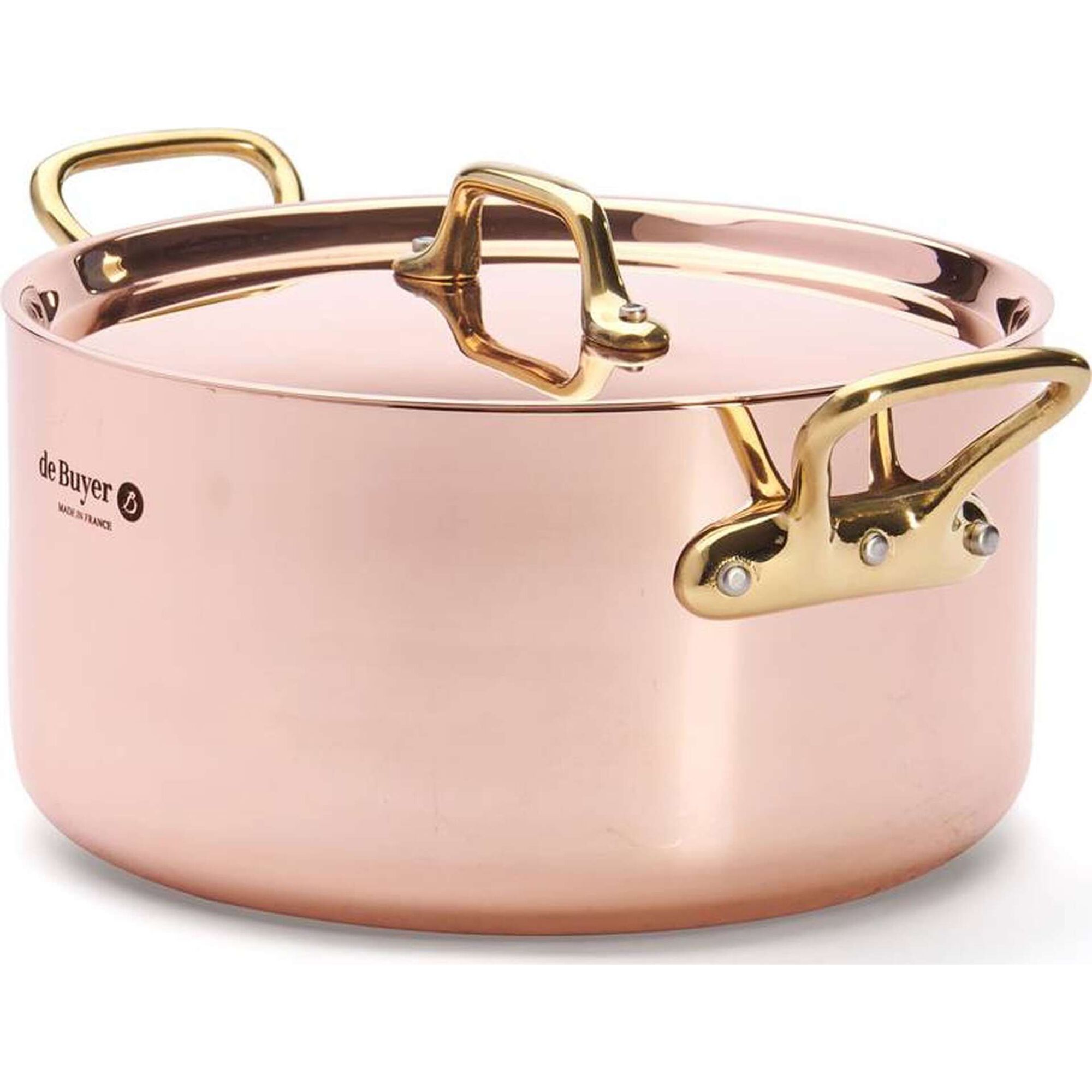 Panela Cobre e Inox 20 cm Inocuivre deBuyer
