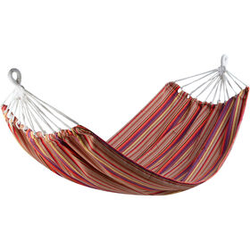 Rede de Jardim 200x100cm Riscas Vermelhas Kasa