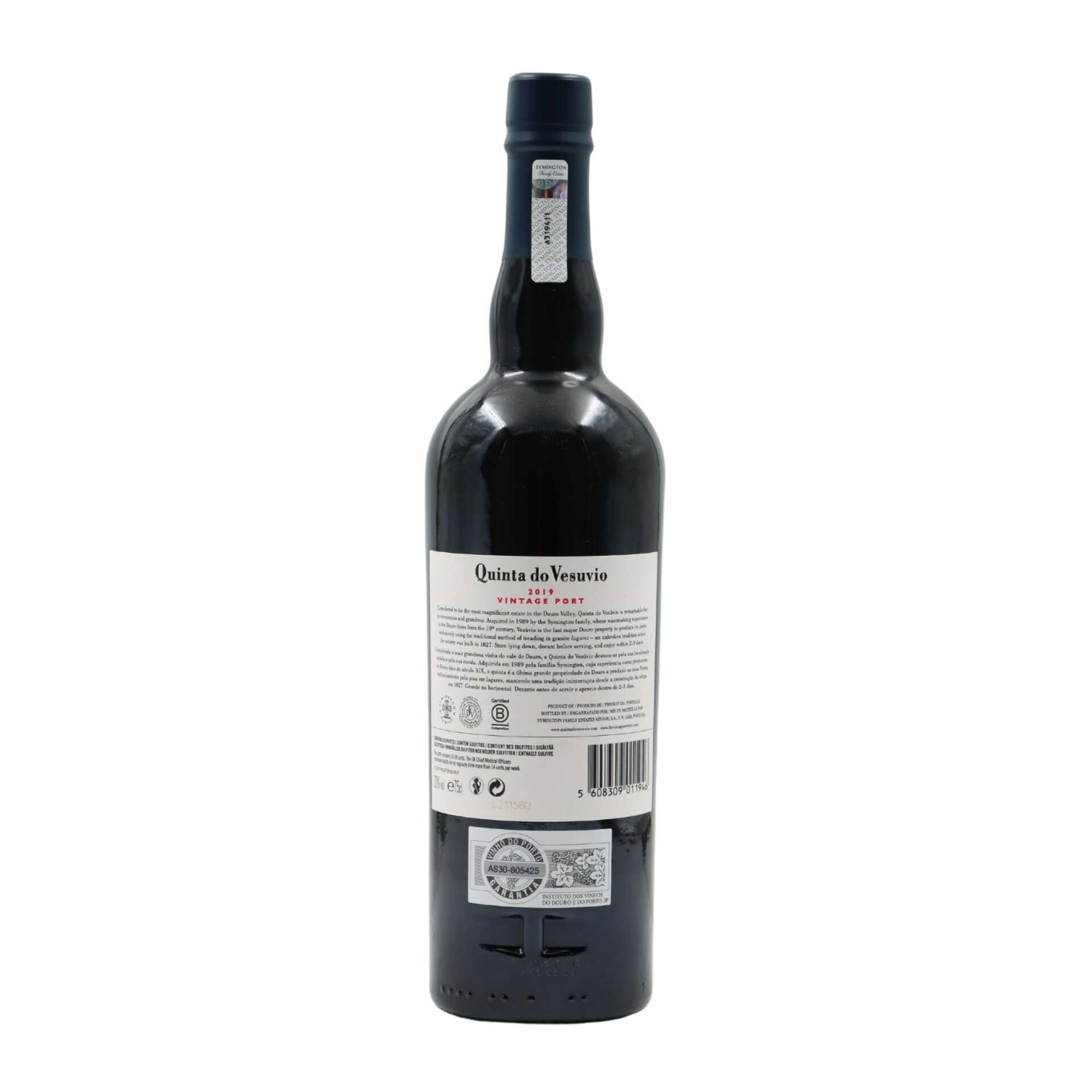 Quinta Do Vesuvio Vinho Do Porto Vintage 2019
