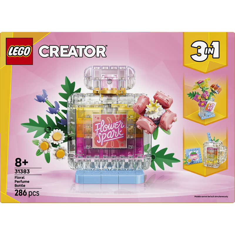 LEGO Creator - Frasco de Perfume com Decoração Floral - 31383