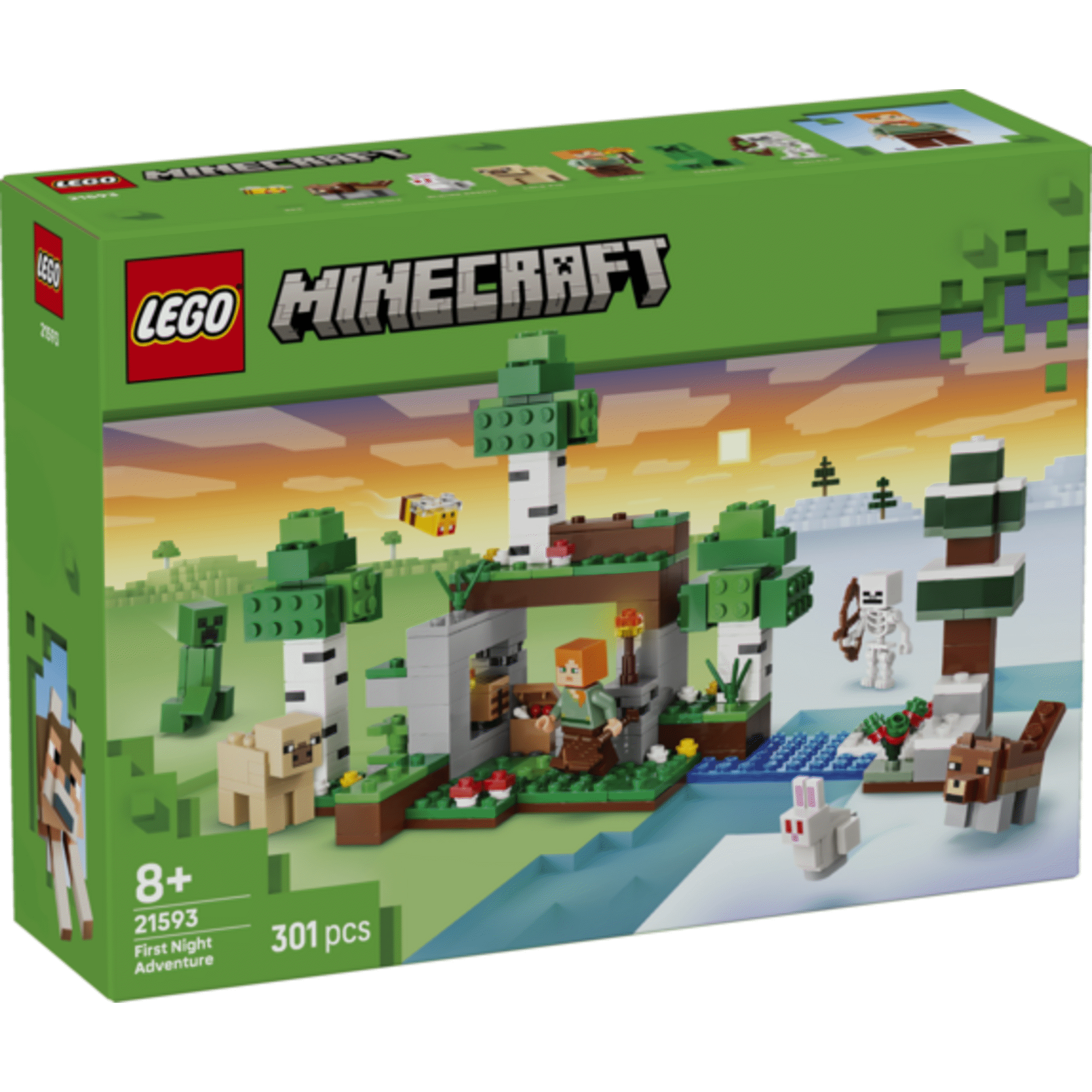 LEGO Minecraft - Aventura na Primeira Noite - 21593