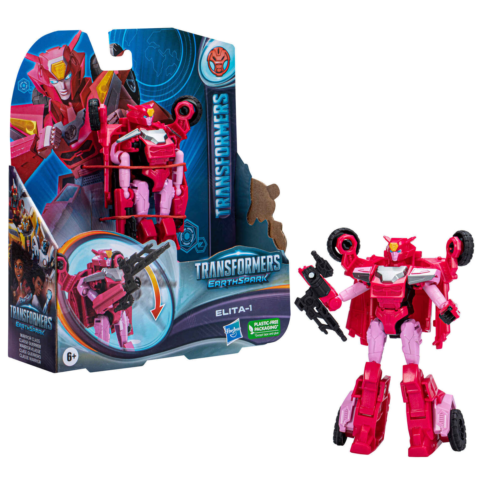 Figuras Transformers Earthspark Warrior 12,5cm (vários modelos)