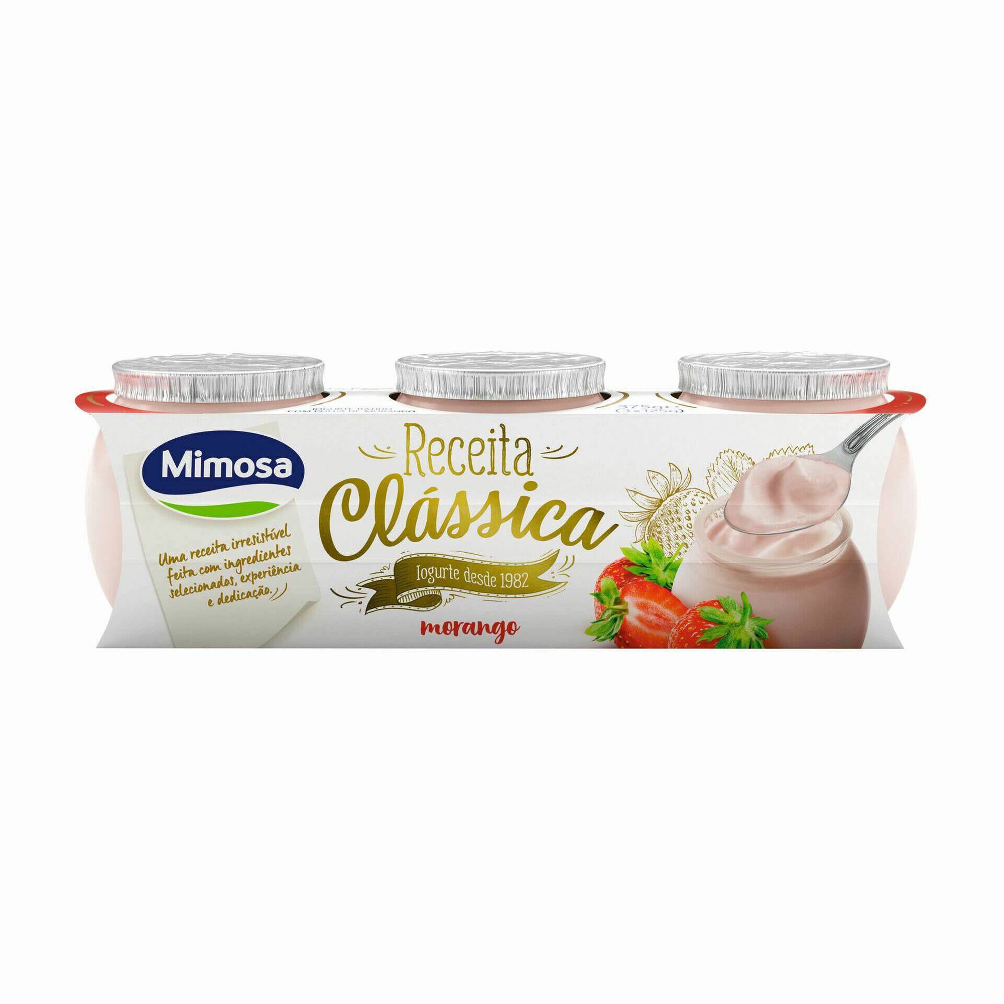 Iogurte Receita Clássica Morango