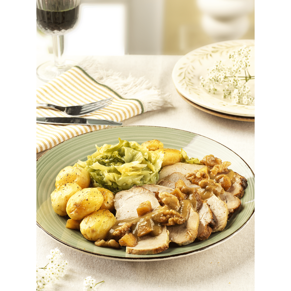 Lombo de Porco com Maçã  Cozinha Continente (Entregas para a Páscoa)