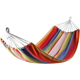 Rede de Jardim 200x100cm Riscas Coloridas Kasa