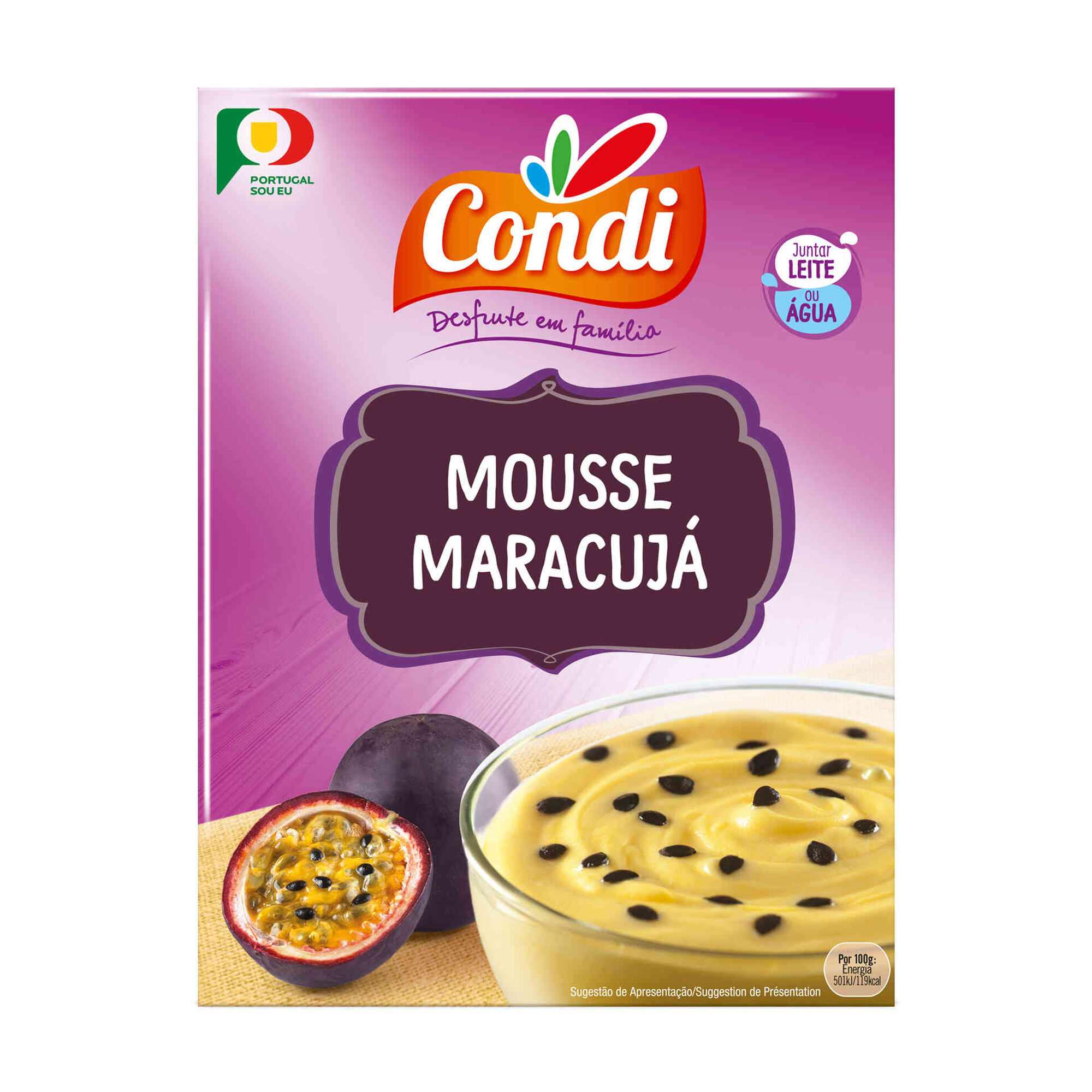 Preparado para Mousse de Maracujá