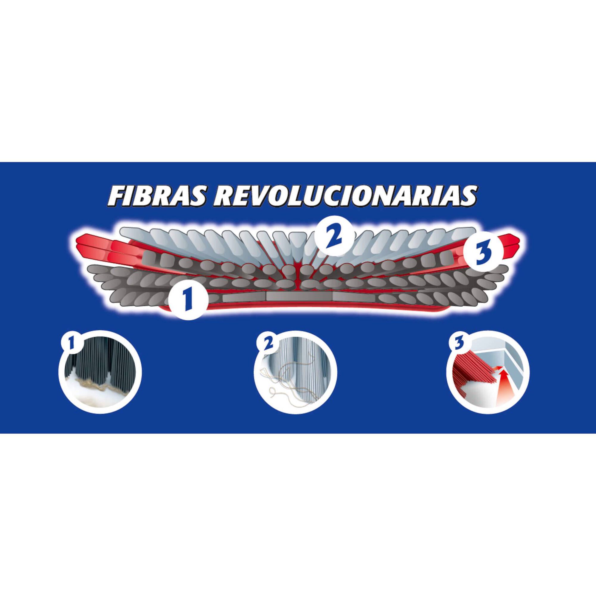 Vassoura Interior Completa 3 Action Vileda
