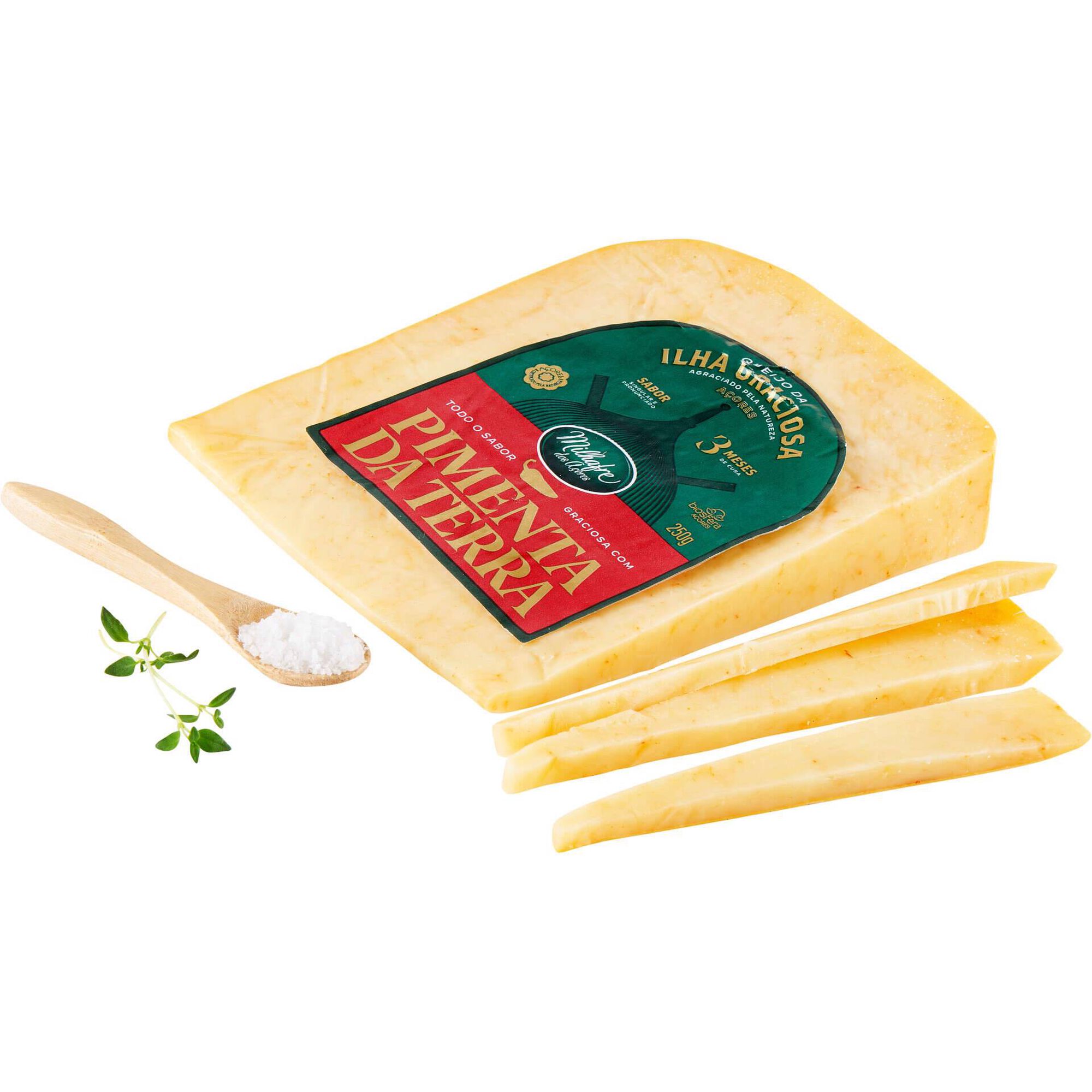 Queijo Ilha Graciosa Pimenta da Terra Milhafre