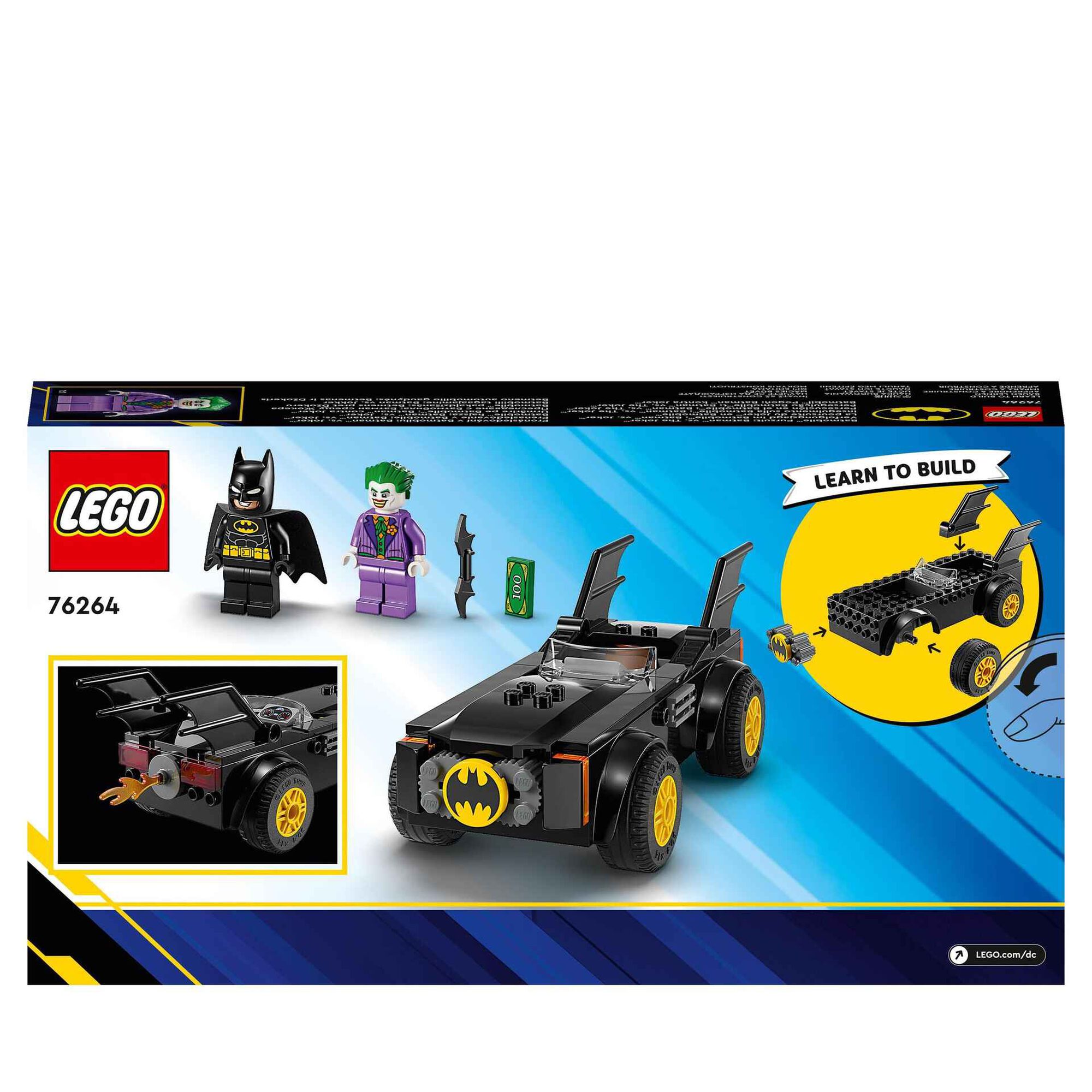 Perseguição Batmobile: Batman vs. The Joker - 76264
