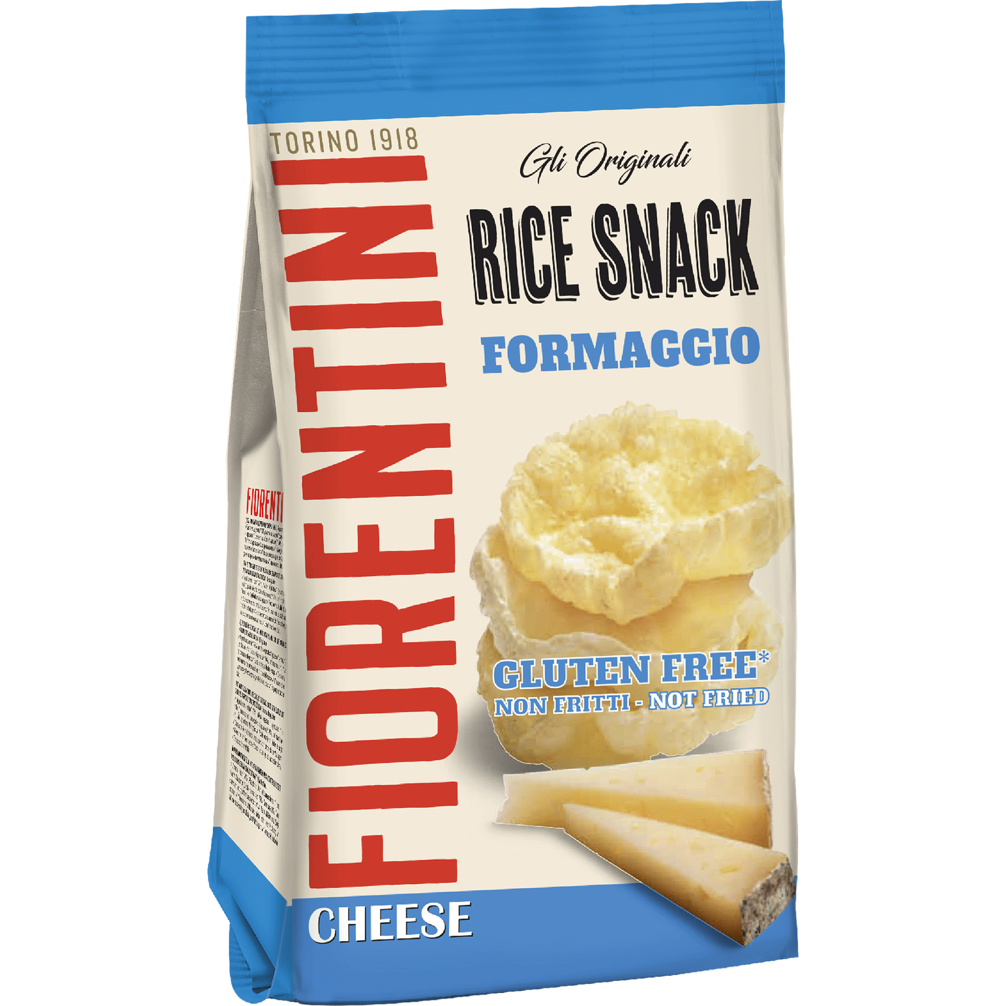 Snacks de Arroz e Queijo sem Glúten