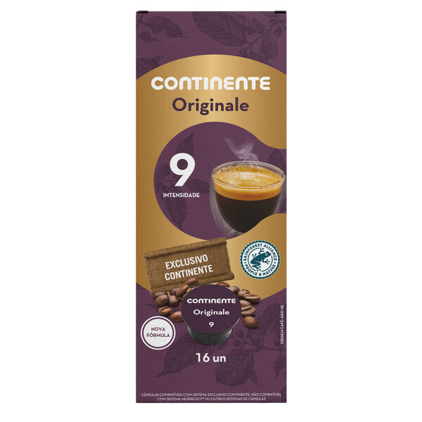 Cápsulas de Café Originale Int 9 Continente