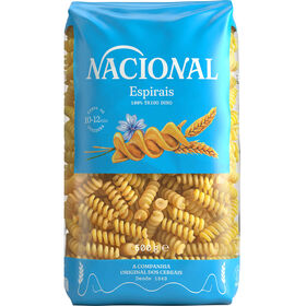 Massa Espirais Fusilli Nacional