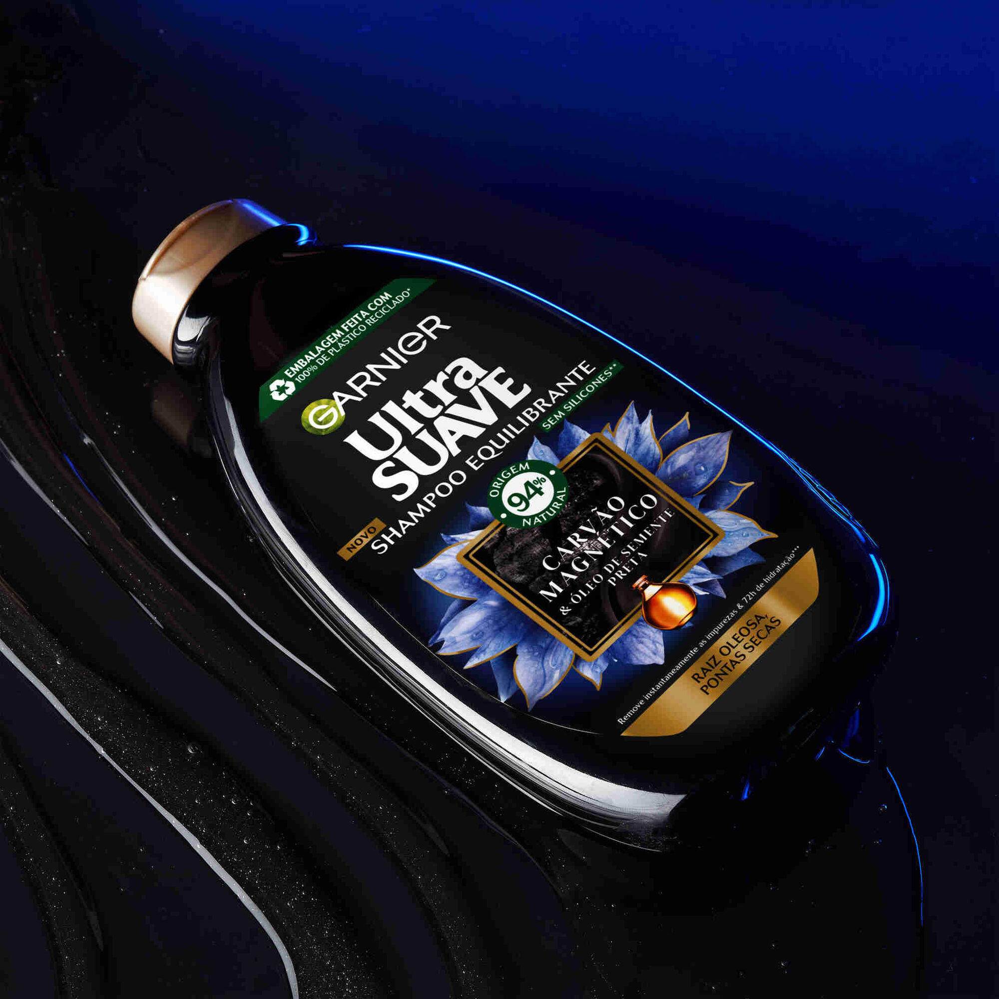 Champô Ultra Suave Carvão Champô Ultra Suave Carvão