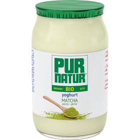 Iogurte Aroma Matcha e P&ecirc;ssego Pur Natur