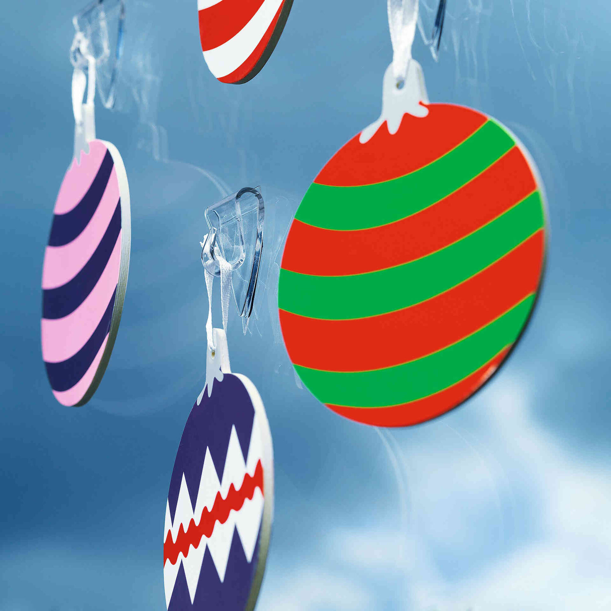 Ganchos Transparentes para Decoração